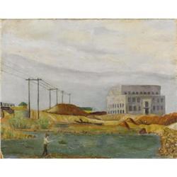 SHEPPERO, Early Texas Art, oil, 30s to 40s