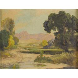 W. FREDERICK JARVIS, Early Texas Art, oil