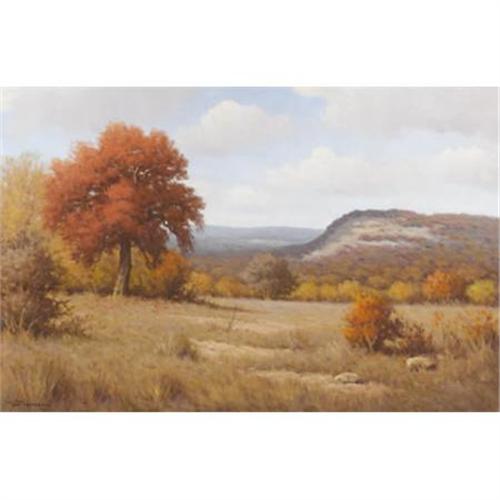 DON WARREN, Early Texas Art, o/c