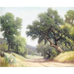 DOLLIE NABINGER, Early Texas Art, o/cb