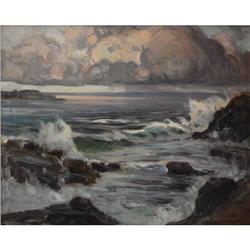 FREDERICK BECKER, Early Texas Art, o/c