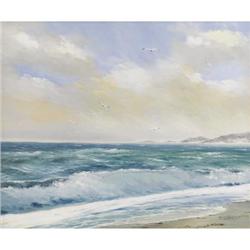 WILLIAM SLAUGHTER, Early Texas Art, o/c