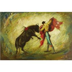 JOHN ORTH, Early Texas Art, o/c