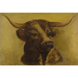 W. H. Barnes, Early Texas Art, o/c, 1905