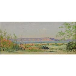 FRANK REAUGH, Early Texas Art, pastel
