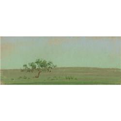 FRANK REAUGH, Early Texas Art, pastel