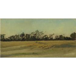 FRANK REAUGH, Early Texas Art, pastel