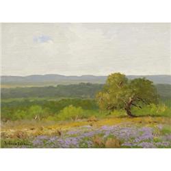 PORFIRIO SALINAS, Early Texas Art, o/wood