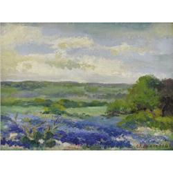 CLARA PANCOAST, Early Texas Art, o/cb