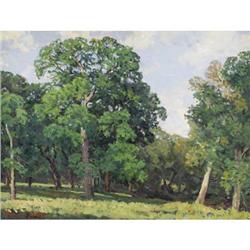 STAPLETON KEARNS, Early Texas Art, oil/linen