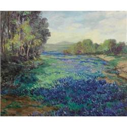 JOHN MODESITT, Texas Art, oil/canvas