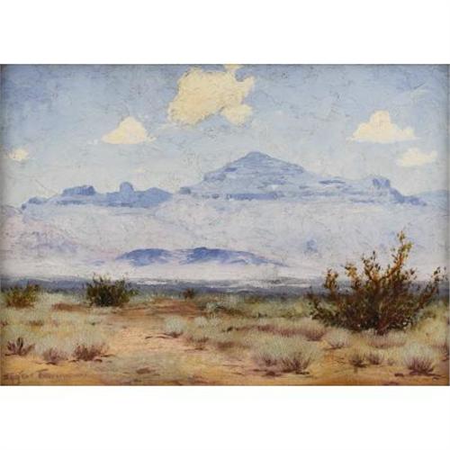 EUGENE THURSTON, Early Texas Art, oil