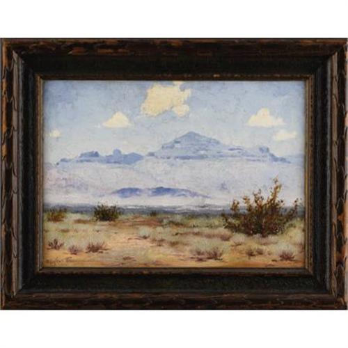 EUGENE THURSTON, Early Texas Art, oil
