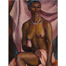 EDMUND KINZINGER, oil/linen, 1941