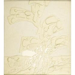 ROBERT PREUSSER, Early Texas mixed media, 1968