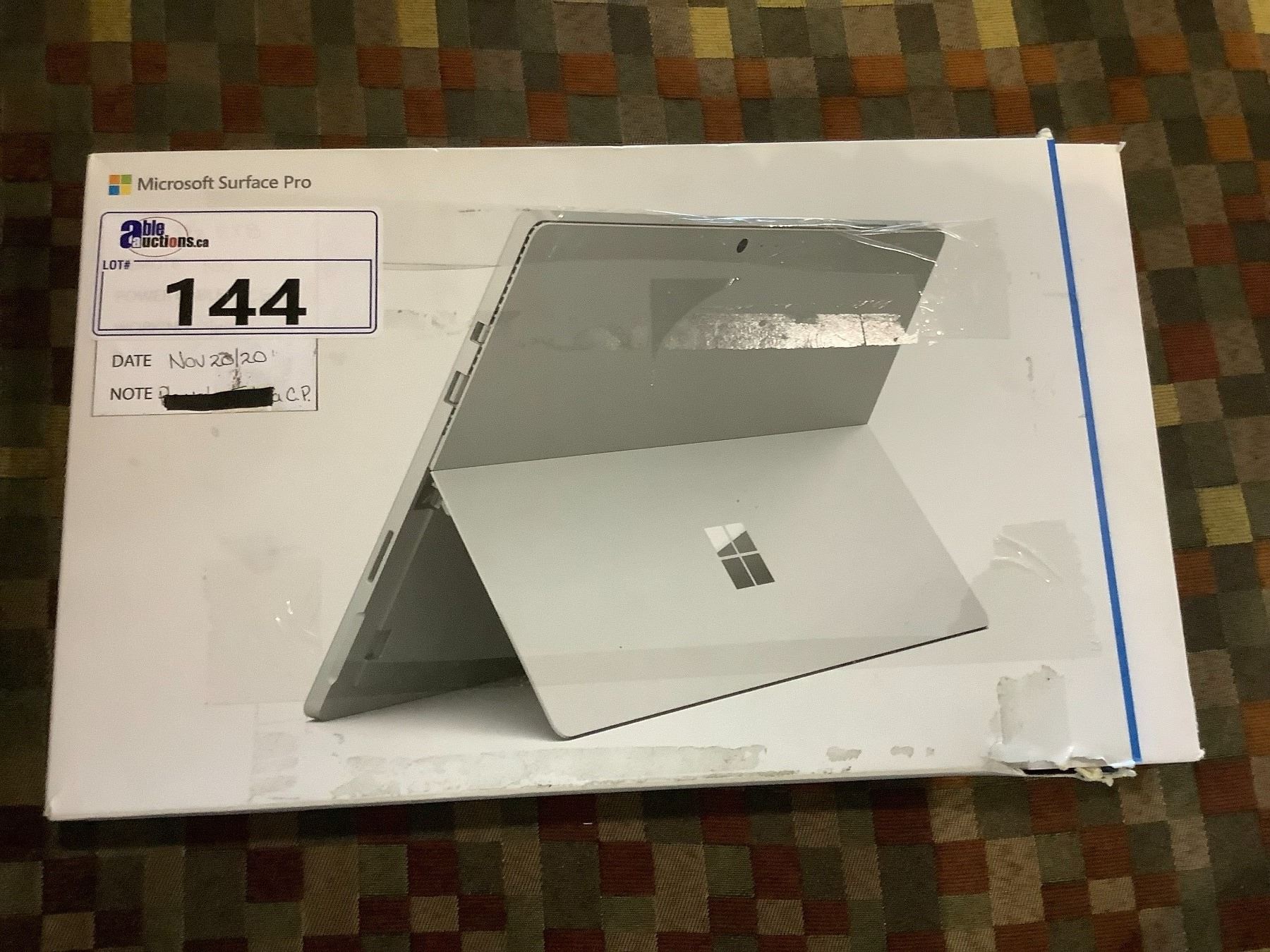 MICROSOFT SURFACE PRO 4 INTEL I5/4GB RAM/128GB STORAGE
