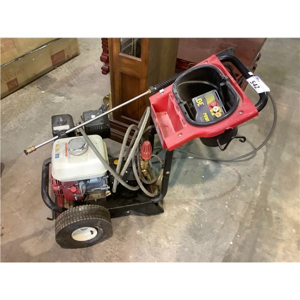 BE PRESSURE WASHER WITH HONDA GX 200 MOTOR (PSI UNKNOWN)