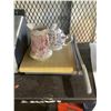 Image 2 : TEA POTS, BINDERS, FAX MACHINE, 3-DRAWER ORGANIZER