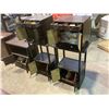 Image 2 : 5 PIECE CHINESE STYLE SIDE TABLES