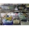 Image 2 : SALTON COOK TOP, COOKING POTS & PANS, PLASTIC KNIFES, BBQ UTENSILS, CUTLERY, ETC