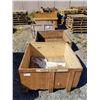 Image 1 : 4 ASSORTED SIZE WOODEN CRATES