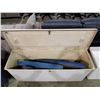 Image 2 : LOCKABLE STORAGE BOX WITH BOAT PADS (APPROX 59.5"W X 18.5"D X 26.25"H)