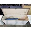 Image 2 : LOCKABLE STORAGE BOX WITH BOAT PADS (APPROX 59.5"W X 18.5"D X 25.25"H)