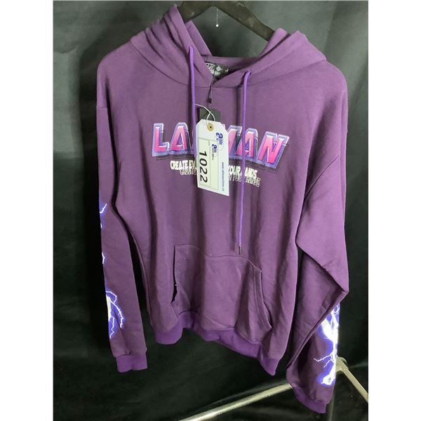 NEW WITH TAGS LAZMAN HOODIE SIZE L