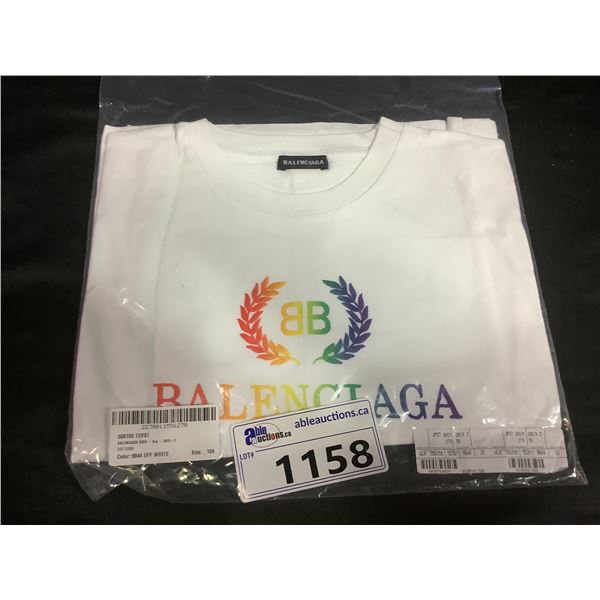 NEW IN PACKAGING BALENCIAGA T-SHIRT SIZE 10Y