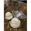 Image 2 : ROYAL ALBERT "BALMORAL" PLATE & CUP, ROYAL ALBERT PLATE & CUP, CRYSTAL DISH,