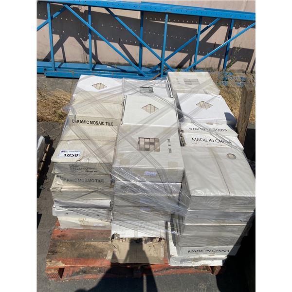 PALLET OF ASSORTED TILES