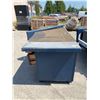 Image 2 : APPROX 85"L X 37.25"W X 37.75"H SHOP TABLE