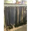 Image 1 : RACK OF ASSORTED SIZE PANTS & JEANS (RACK NOT INCLUDED)