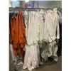 Image 1 : RACK OF PROTECTIVE WEAR & JUMPSUITS (RACK NOT INCLUDED)