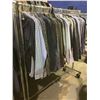 Image 1 : RACK OF ASSORTED SIZE DRESS SHIRTS (RACK NOT INCLUDED)