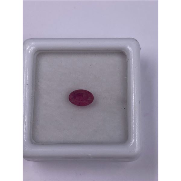 NATURAL PINK SAPPHIRE 0.82CT, 6.15 X 4.12 X 3.51MM, OVAL CUT, VVS, MADAGASCAR, UNTREATED