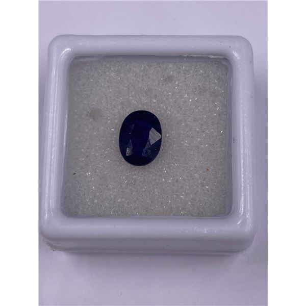 BLUE SAPPHIRE 2.29CT, 8.13 X 6.02 X 4.31MM, OVAL CUT, VS CLARITY, THAILAND, POSSIBLE GF