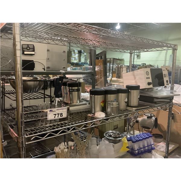 ASSORTED MEDICAL SUPPLY (SET DEC ITEMS) CONTAINERS, VIALS, HOSE, BINDERS, NOTEBOOKS, ETC