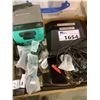 Image 2 : BOX LID OF LOGITECH C525 PORTABLE HD WEBCAM, ROUTER, ANTENNAS, CHARGERS & USB CABLES, CELLPHONE (FOR