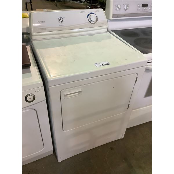 WHITE MAYTAG DRYER MODEL PYE2300AZW