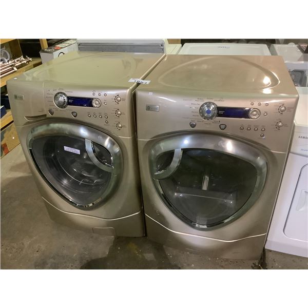 G.E. PROFILE WASHER MODEL WPDH8900J2MG & DRYER MODEL UPVH890EJMG