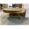 Image 2 : ROUND CIRCULAR COFFEE TABLE 44" DIAMETER X 18.5" HEIGHT