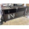 Image 2 : 2-DOOR TV ENTERTAINMENT STAND 17.75"D X 47.25"L X 24"H