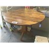 Image 2 : WOOD ROUND TABLE 40" DIAMETER X 30"