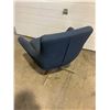 Image 2 : NAVY BLUE SWIVEL CHAIR