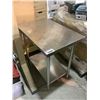 Image 1 : STAINLESS STEEL TABLE 36 X 24"