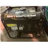 Image 2 : UNITED POWER 1300W GAS GENERATOR MODEL GG1300