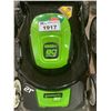 Image 2 : GREENWORKS PRO 21" 80 VOLT LITHIUM MAX LAWNMOWER NO BAG *MAY BE MISSING PIECES AND OR REQUIRE