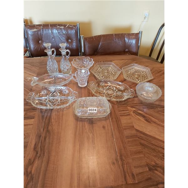 Crystal - Glass - Serving vessels