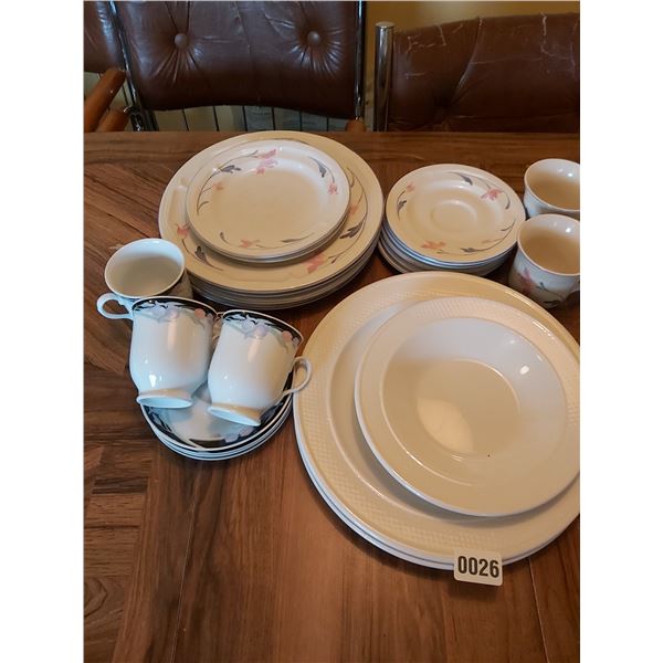 Plates - Cups - Saucers